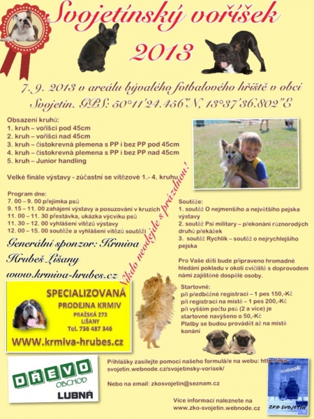 Svojetínský voříšek plakát